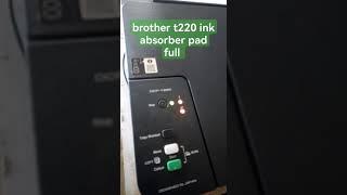 brother t220 ink absorber pad full #brotherprinter #printerrepair #paperjam #head #01617589582