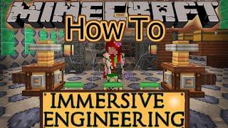 Minecraft. Immersive Engineering. How To. 1.18.2