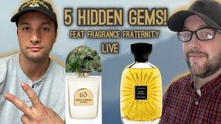 5 HIDDEN GEM Fragrances Featuring Mike From Fragrance Fraternity LIVE | Atelier De Ors, House of Bo