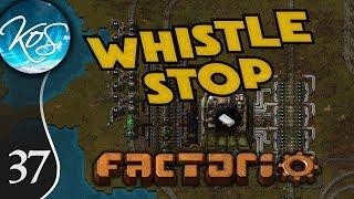 Whistle Stop Factorio Ep 37: BRINGING IRON TO THE BASE - Mod Spotlight, Let's Play, Gameplay