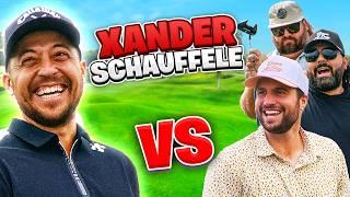 We Took On Xander Schauffele In An 18 Hole Match!