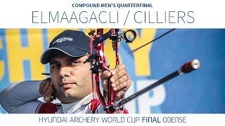 Seppie Cilliers v Demir Elmaagacli – Compound Men’s Quarterfinal | Odense 2016