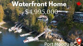 $4,995,000 Waterfront Home in Port Moody 