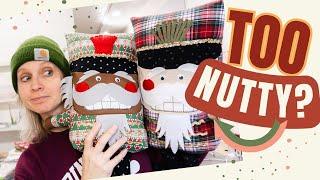 Learn to machine applique! (and make a silly Nutcracker pal :)