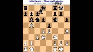 Khudyakov vs. Kulaots: A Battle of Grandmasters. Alexander Khudyakov vs. Kaido Kulaots . #tal