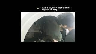 Quy trình làm chống ồn cua lốp của Hào Quang Auto