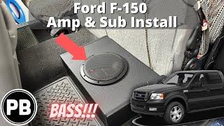 2004 - 2008 Ford F-150 / Mark LT Amp & Sub Install