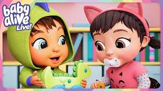 LIVE! The Babies And Charlie's Fun Adventures  BRAND NEW Episodes Weekly!  Baby Alive Season 4