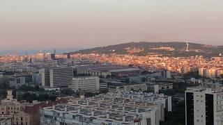 Camp Nou view from above