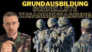 Grundausbildung Bundeswehr die schnellste Zusammenfassung!