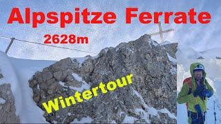 Alspitze Ferrata  Wintertour