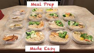 Meal Prep Made Easy: Chicken Breast, Brown Rice, and Vegetables