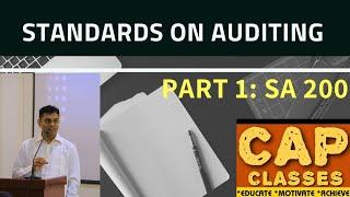 STANDARDS ON AUDIT PART 1 | CAP CLASSES