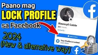 PAANO MAGLOCK NG PROFILE SA FACEBOOK | NEW & ALTERNATIVE WAY | Riencyll Cabile