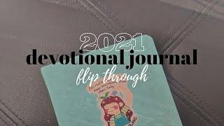 [FLIP THROUGH] My devotional journal setup....2021 ️