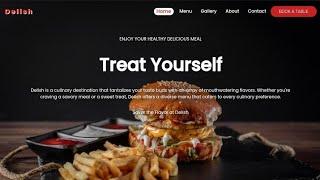 Created a restaurant website using pure HTML and CSS  #frontend #ui #htmlcss #resturant #HelloArgha