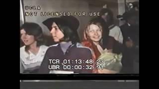 Manson Family Girls at Courtroom Cappy Gillies, Sandra Good and Gypsy Share