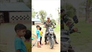 Deshbhakti  Father and Daughter #shorts #army #viral #papa #daughter