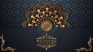 Wedding Invitation Without Text Free Background Templates II wedding invitation video