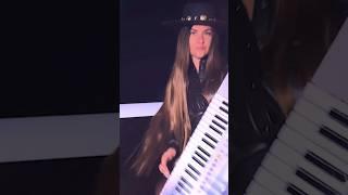 Let Me In Your Heart Tonight. Keytar Version - Tender May #keytar #bestshortsvideo #bestshortmusic