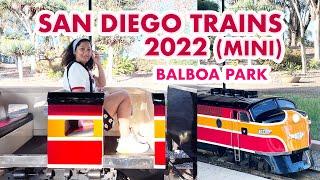 San Diego trains 2022 | Mini Train | Balboa Park | For Kids #Train #sandiego #forkids