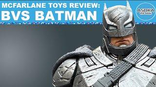 McFarlane Toys DC Multiverse Review: Batman V Superman Armored Batman | Asoka The Geek