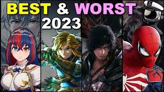 Best & Worst Games 2023 (That I Played)