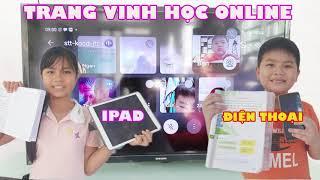 Buổi Học Online Của Trang Và Vinh [ Trang And Vinh ]