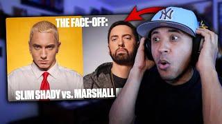 Slim Shady vs. Marshall Mathers: THE FACE-OFF (Reaction)