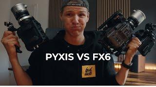 BLACKMAGIC PYXIS 6K VS SONY FX6 - Which camera is for you?