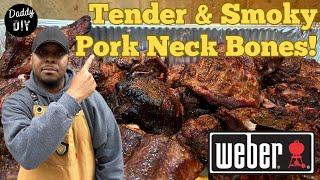 Tender & Flavorful Pork Neck Bones on a Weber Grill | Indirect Cooking