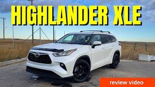 Exploring the 2021 Toyota Highlander XLE - A Premium MidSize SUV!