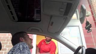 Melvin Butterman nervous to order Wendy's