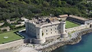 Castello Odescalchi by DRONE.  Great Arial Views of the Castle. - Bracciano Italy - ECTV