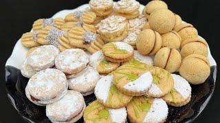 JUST ONE DOUGH  5 different biscuits CHRISTMAS GIFT, easy recipe