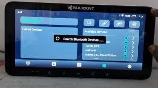 Maxxfit TS9 Android car stereo /wireless connect carplay with zlink