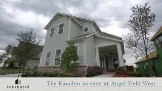 Southgate Homes at Angel Field West in Allen Texas -  The Kamdyn Floorplan