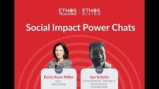 Social Impact Power Chat with Jon Schultz of David & Goliath