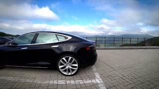 [한테타 테슬라 모델S] 지리산 와인딩 코스 주행 / 내리막 회생제동 (Tesla Model S)