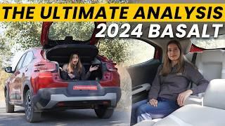 2024 Citroen Basalt Rear Seat & Boot Space Review | Can 3 People Sit In Rear Of The Basalt?