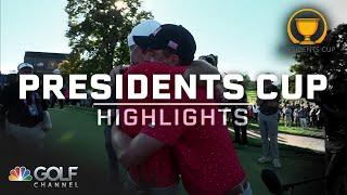 Highlights: American Team secures 10th straight Presidents Cup win | Golf Channel