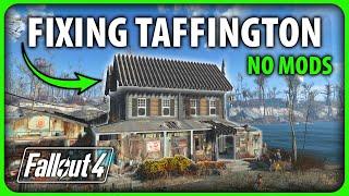 Fallout 4 - Fixing Taffington Boathouse (No Mods)