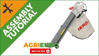 IKRA IBV 2800 E leaf blower and garden vacuum - 2800 W power - Assembly tutorial