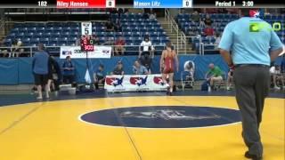Cadet 182 - Riley Hansen (Arizona) vs. Mason Litz (Michigan)