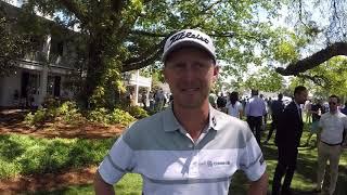 Justin Harding at the Masters