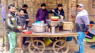 UNIQUE BREAKFAST IN LAHORE || HABIB ANNDA CHANAY || FOOD STREET BREAKFAST