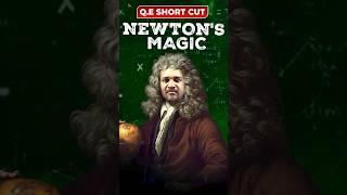 Quadratic Equations Short cut | Newton's Magic | #kiransir #shorts #quadraticequation