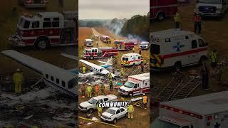 Shocking Georgia Plane Crash | Witnesses Reveal Terrifying Details On-site | Viral Pulse