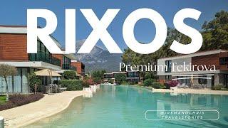 Hotel with a cinema and a bowling alley, Rixos Premium Tekirova (June 2024) | Part 1