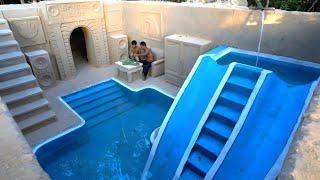 Witness the Creation of an Underground Tunnel Home Complete with a Hidden Pool
